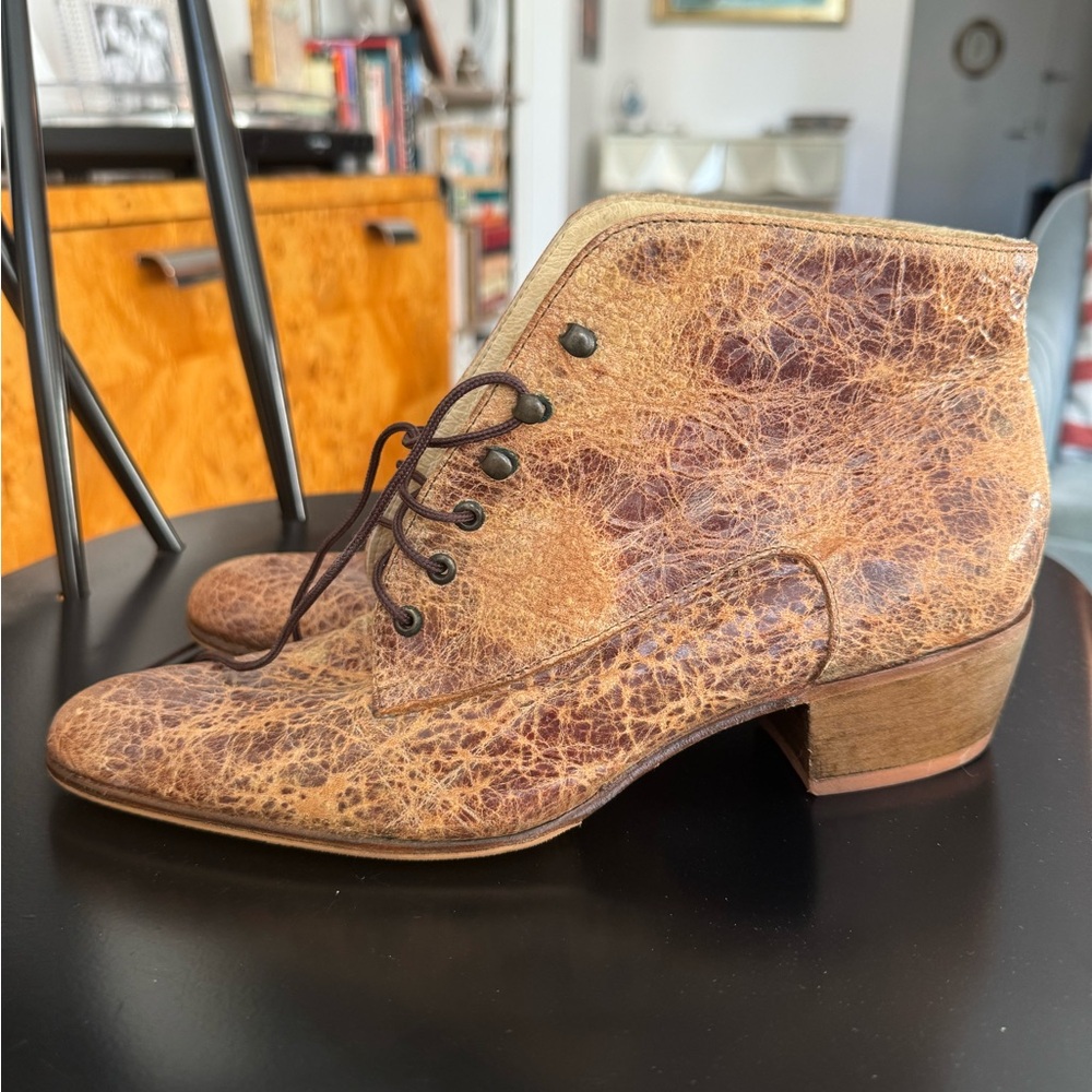 Artisan leather boots from Goodbye Folk, Mexico City
